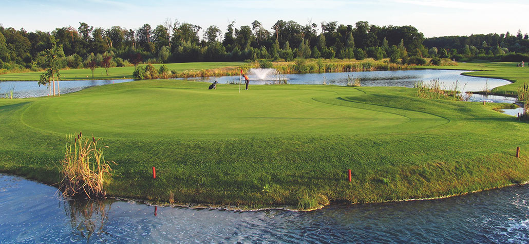 Golfclub Hofgut Scheibenhardt e.V.  Luftaufnahme